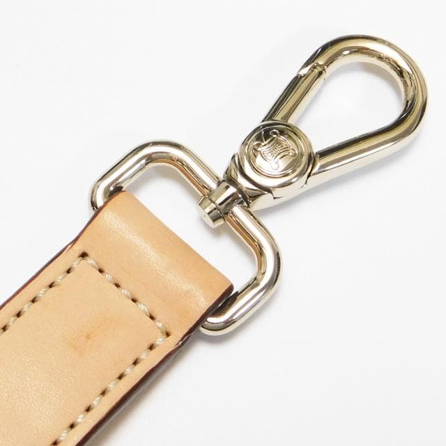 美品 CELINE セリーヌ ショルダーストラップ レザー ヌメ革