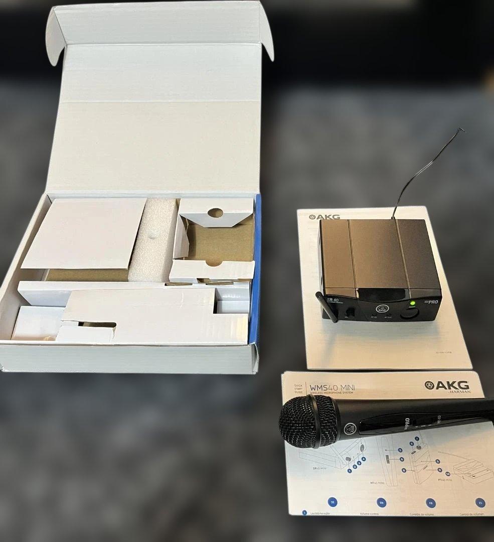 k*u様 AKG WMS40 PRO MINI VOCAL SET ワイヤレスマ