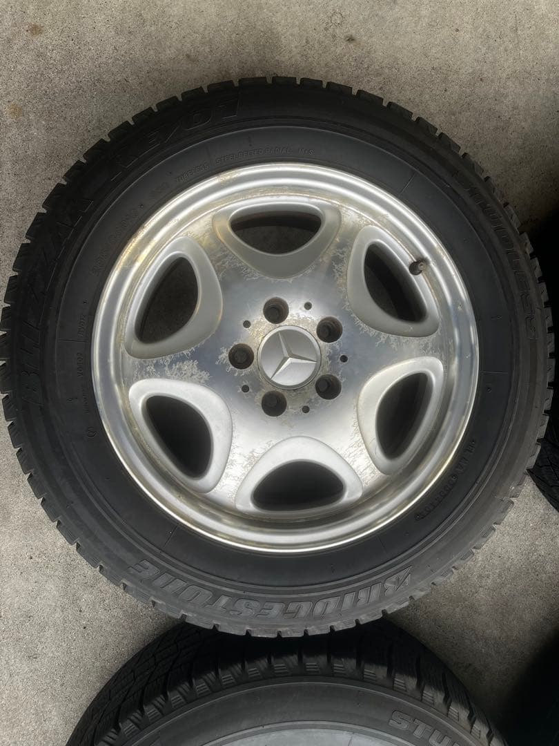 W140 後期　Sクラス　メルセデス・ベンツ 16インチ タイヤ　ホイールセット