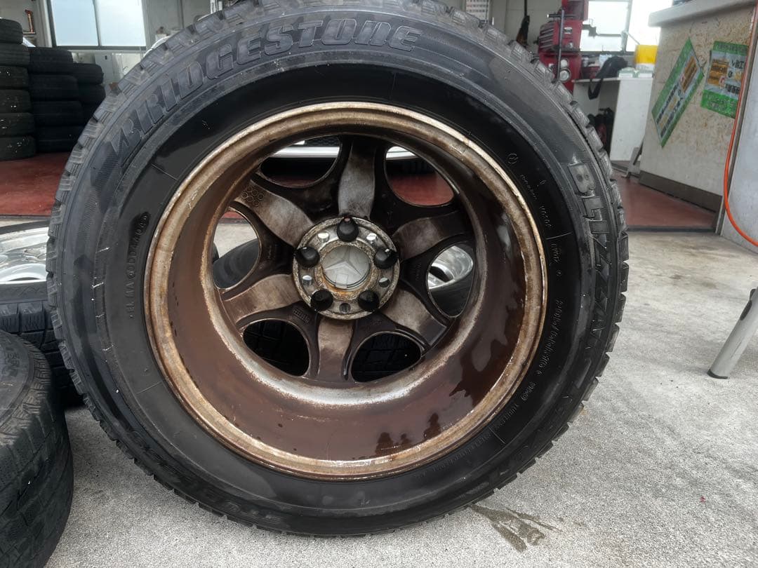 W140 後期　Sクラス　メルセデス・ベンツ 16インチ タイヤ　ホイールセット