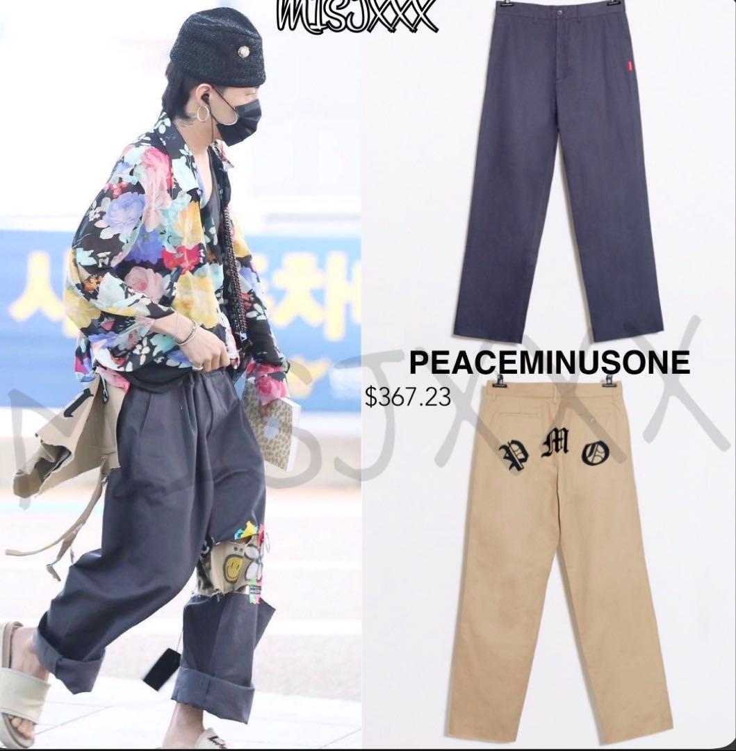 PEACEMINUSONE PMO WORK PANTS ベージュ