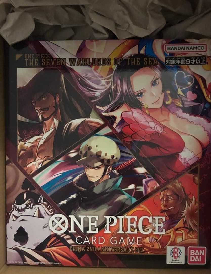 China 2nd Anniversary set 日本語版 ワンピースカード