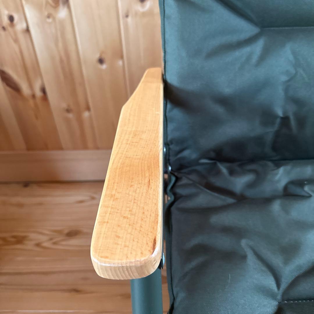 DOD ダークグリーン 二人掛けベンチ　着払い