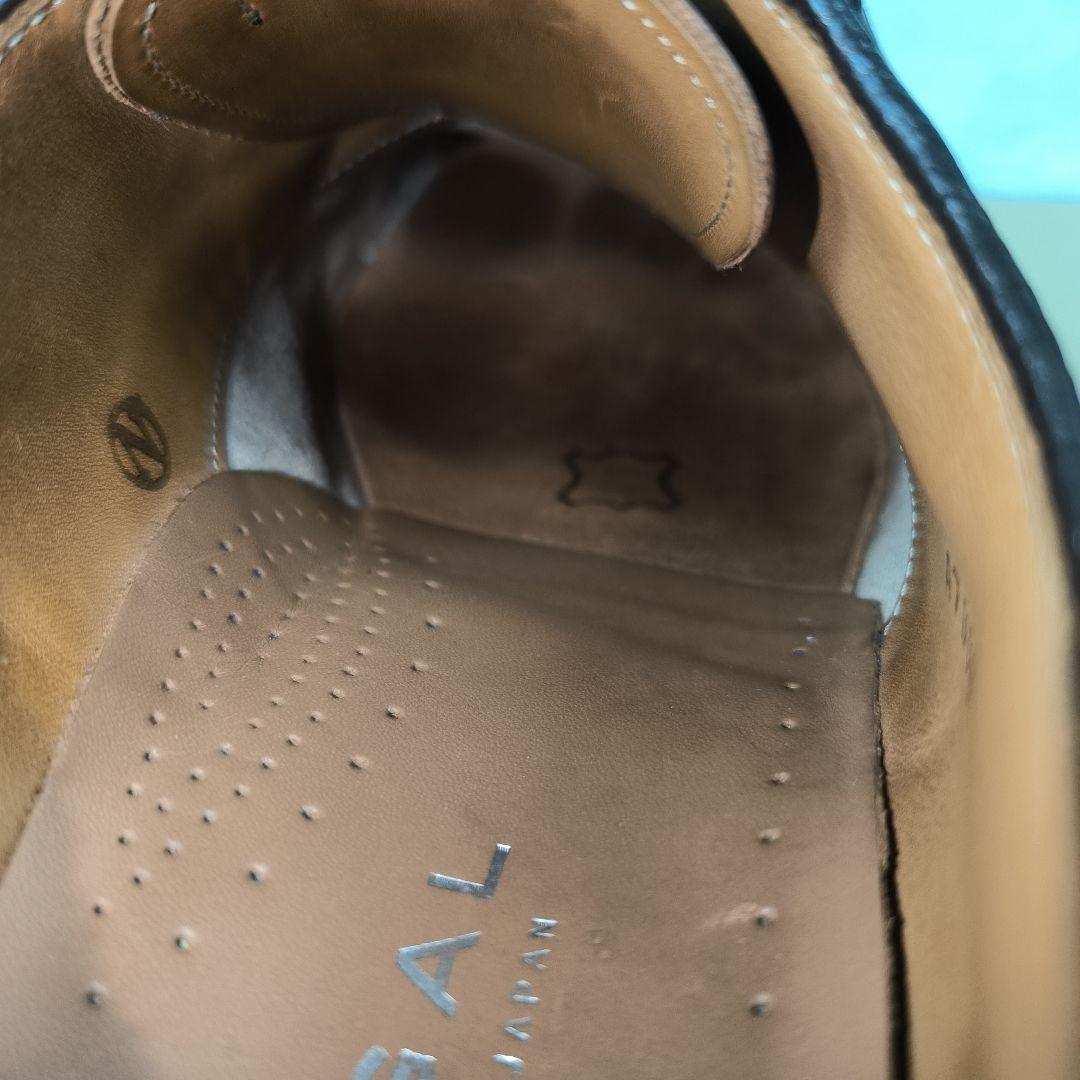 ✨美品✨ リーガル ドレスシューズ スワールトゥ レザー 濃茶 26cm