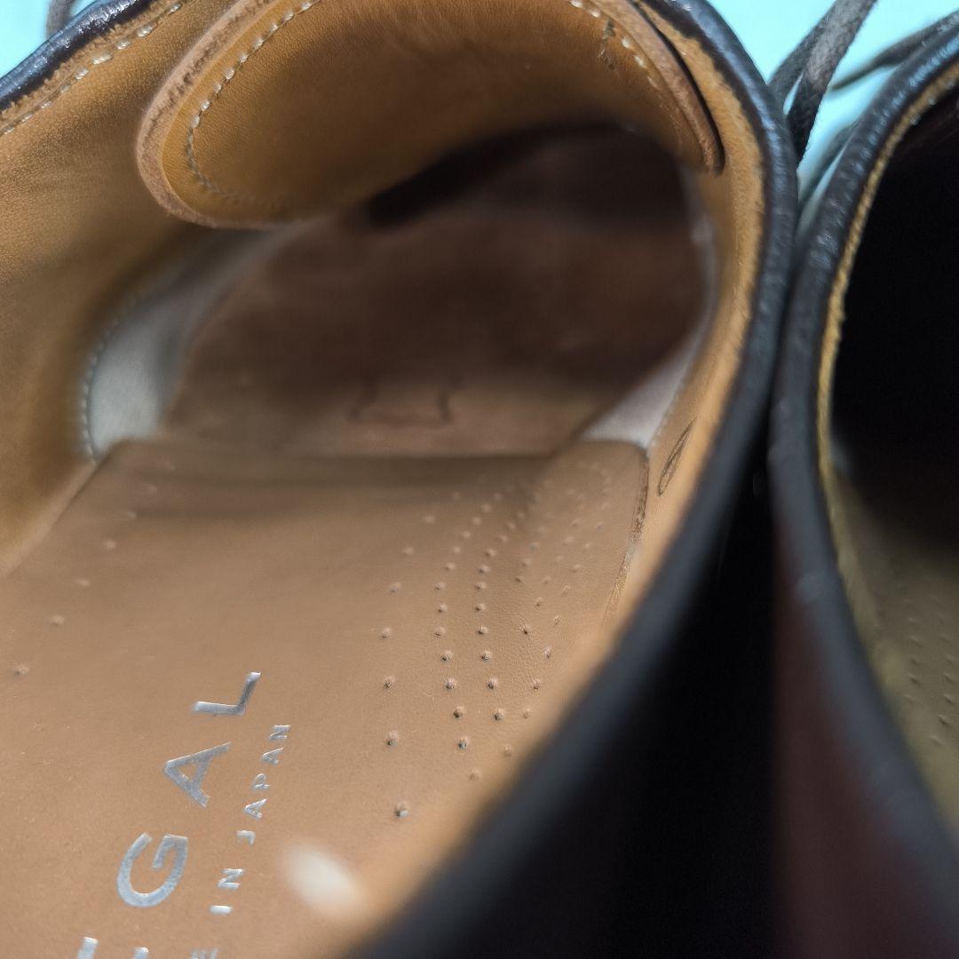 ✨美品✨ リーガル ドレスシューズ スワールトゥ レザー 濃茶 26cm