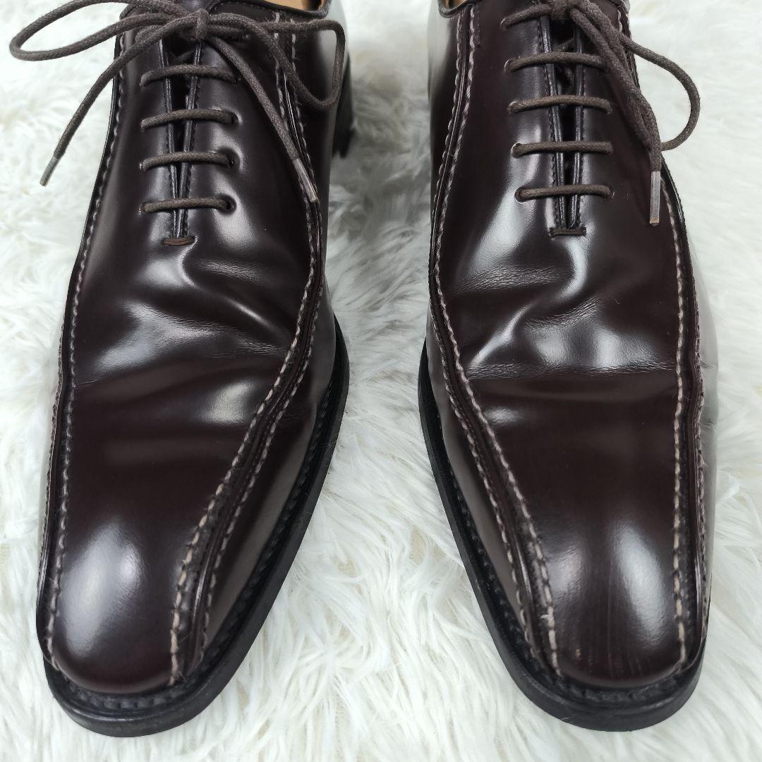 ✨美品✨ リーガル ドレスシューズ スワールトゥ レザー 濃茶 26cm