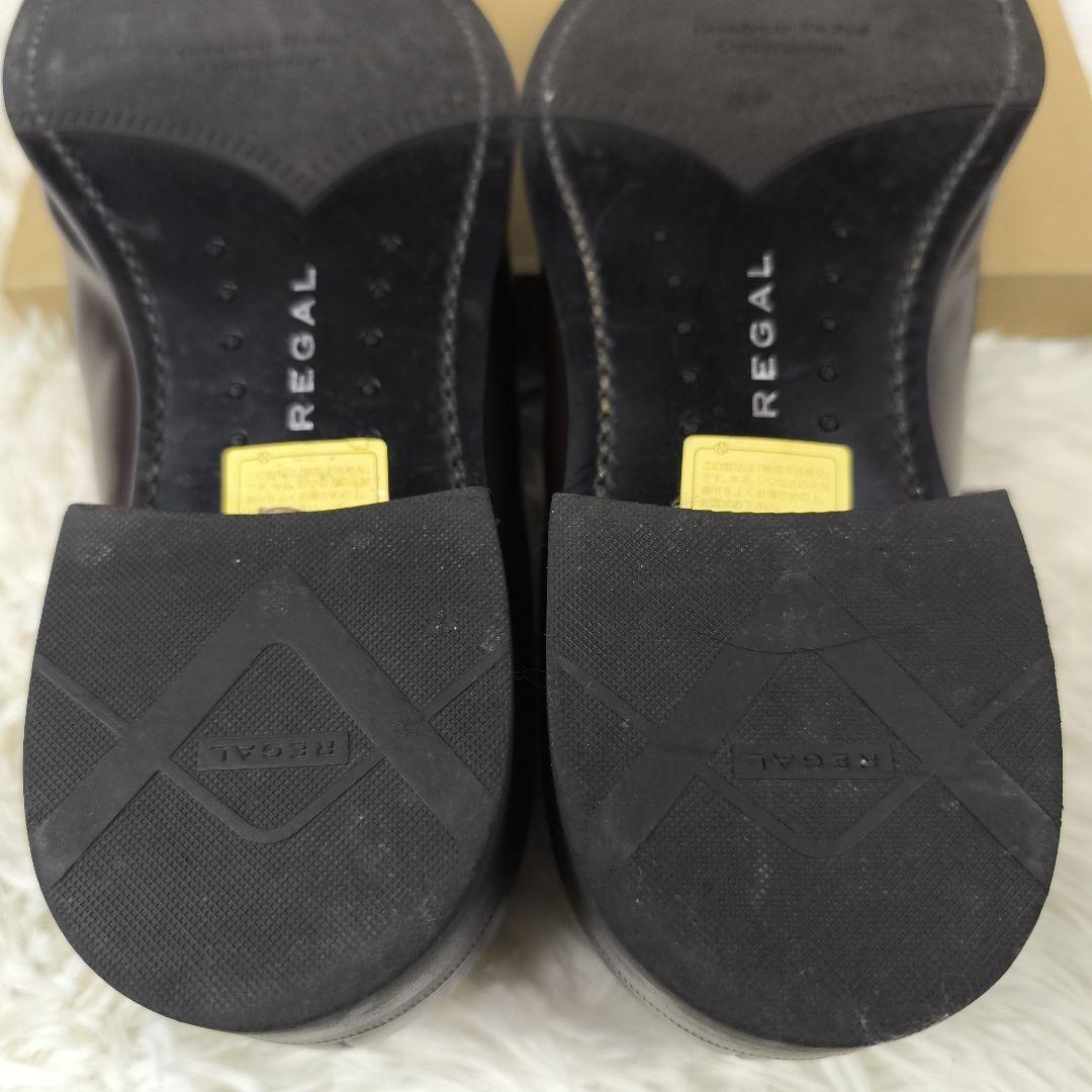 ✨美品✨ リーガル ドレスシューズ スワールトゥ レザー 濃茶 26cm