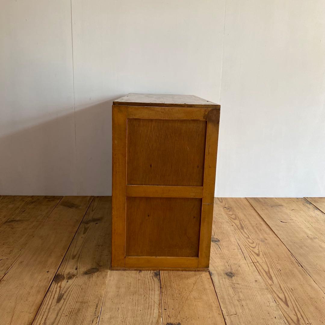 アンティーク オープンラック チェスト 本棚 食器棚 昭和レトロ z856