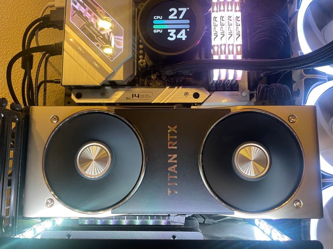 グラフィックボード・グラボ・ビデオカード NVIDIA TITAN RTX