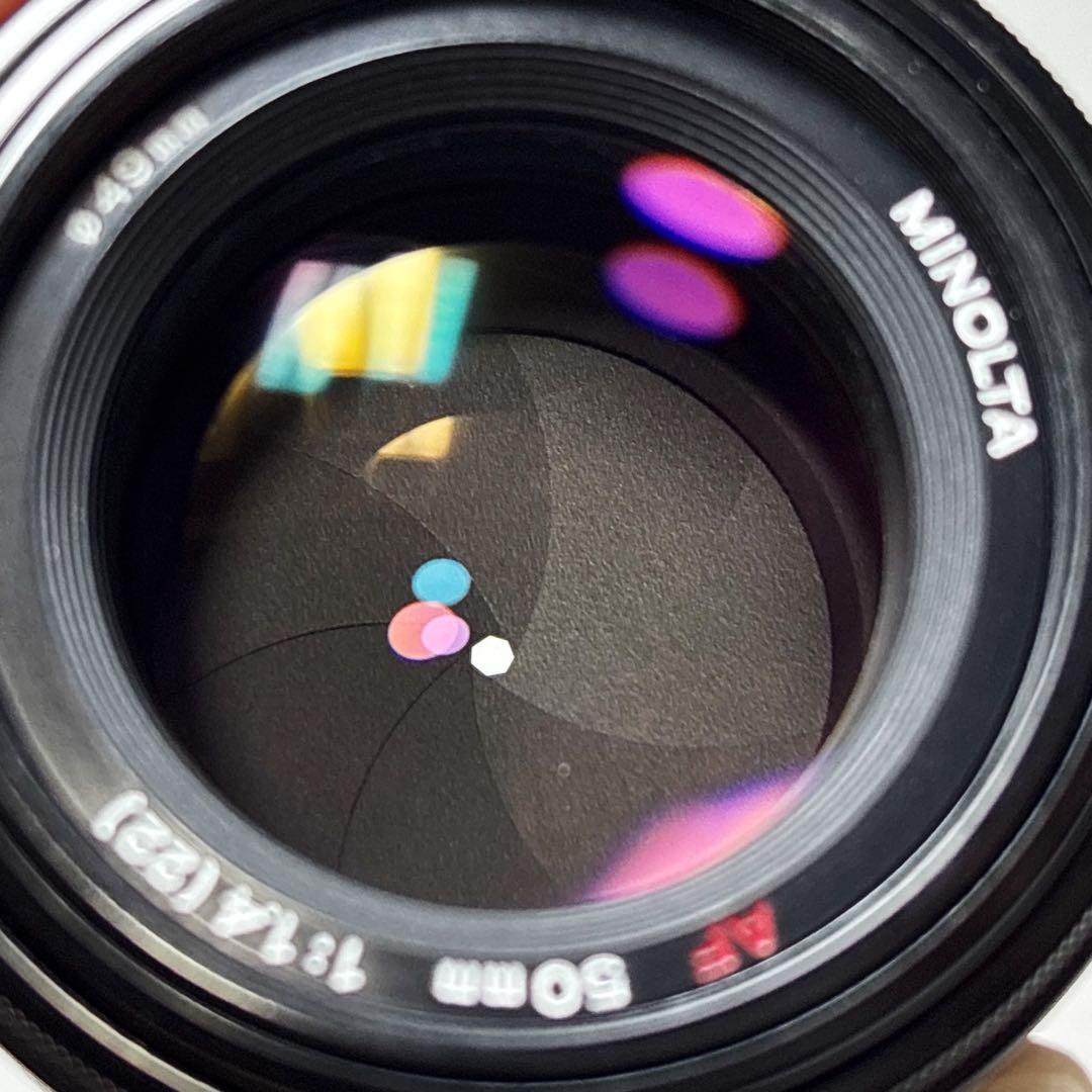 美品 MINOLTA AF 50mm f1.4 (22) 動作確認済