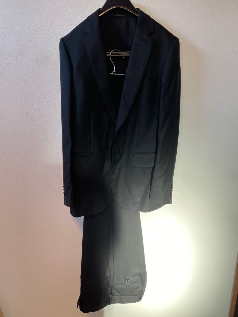 【希少】ポールスミス スーツ M 黒 ドット柄 2019年購入