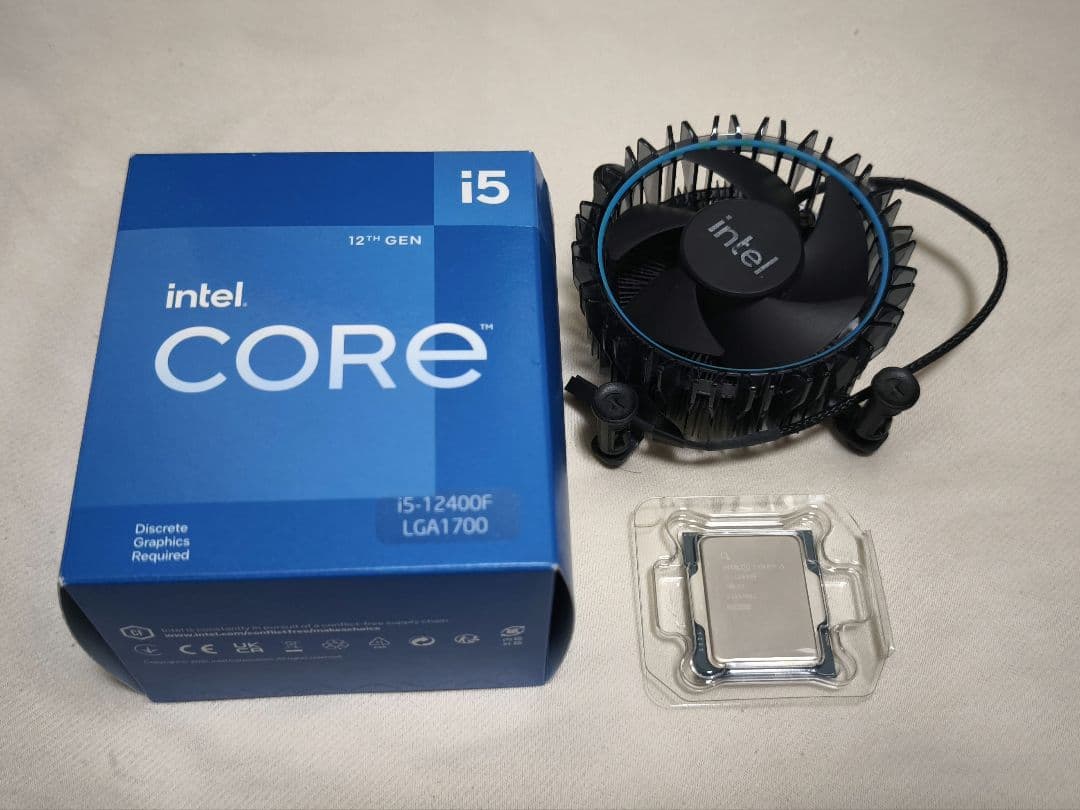 スマホ・タブレット・パソコン intel core i5 12400f