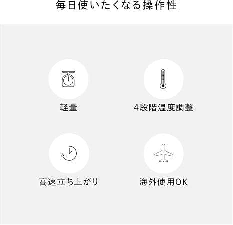 【正規品証明書付き】refa カールアイロン　プロ　38mm　ホワイト