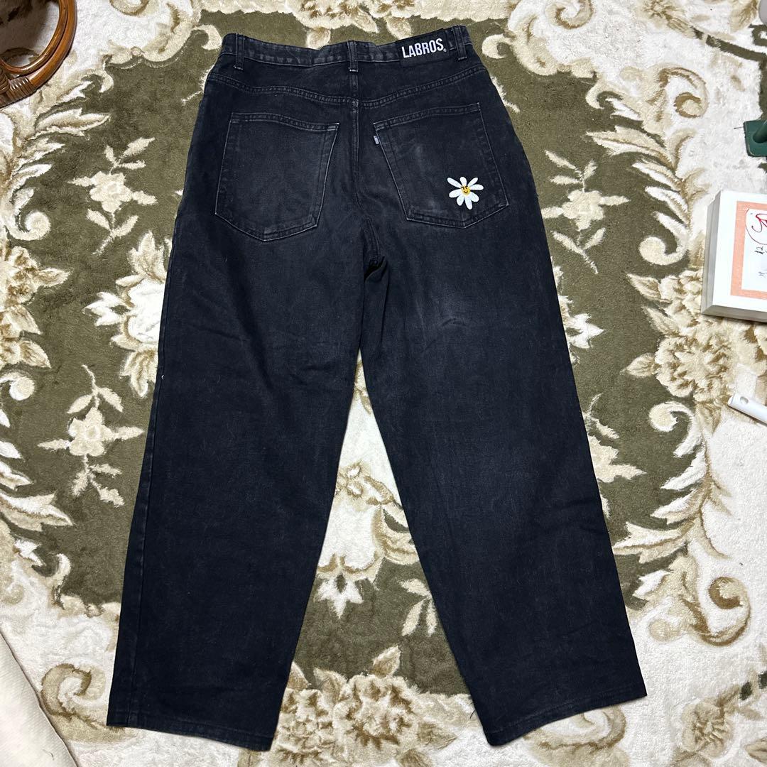 labros デニム ブラック