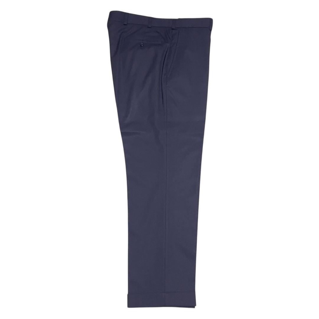 ブルックスブラザーズ カノニコ スーツ 40 W34 ダークネイビー 無地