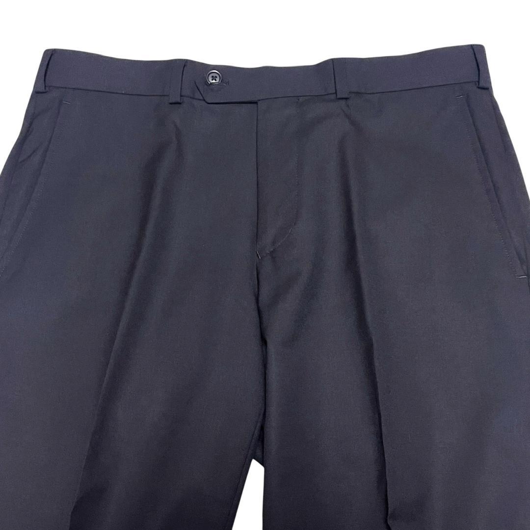 ブルックスブラザーズ カノニコ スーツ 40 W34 ダークネイビー 無地