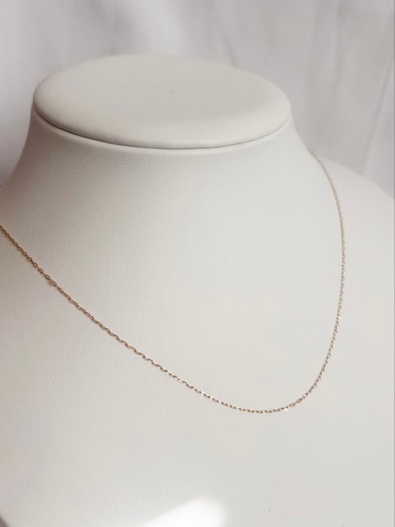 K18YG イエローゴールド チェーン ネックレス 40cm 18金