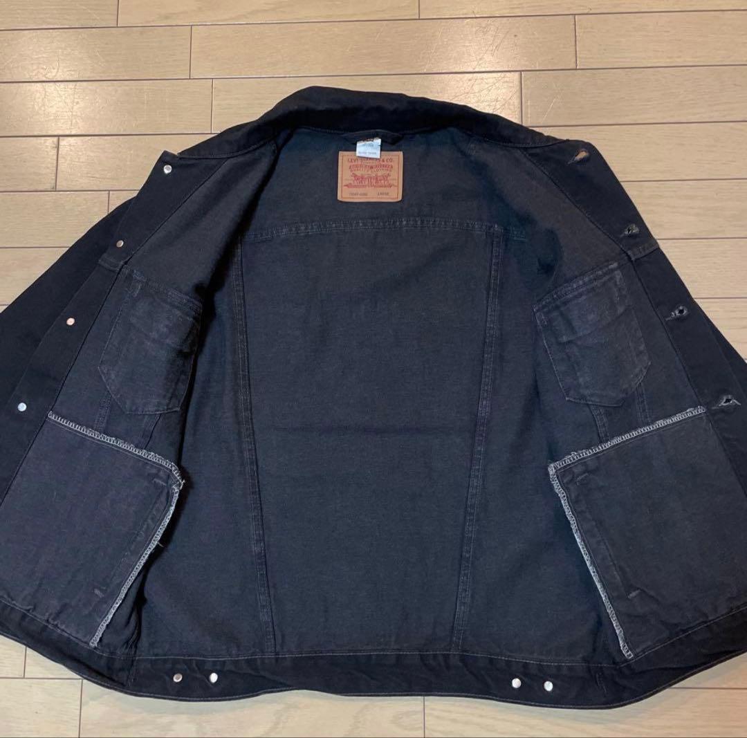 Levi's 70507 0260 ブラックデニムジャケット