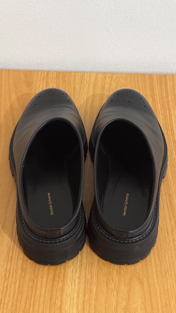 靴 Hender Scheme Commando Mule Size4