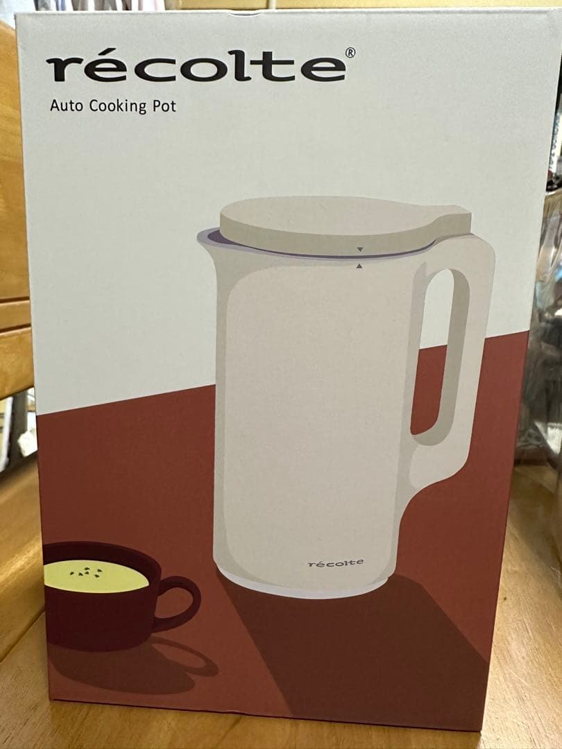 recolte 自動調理ポット　クリームホワイト