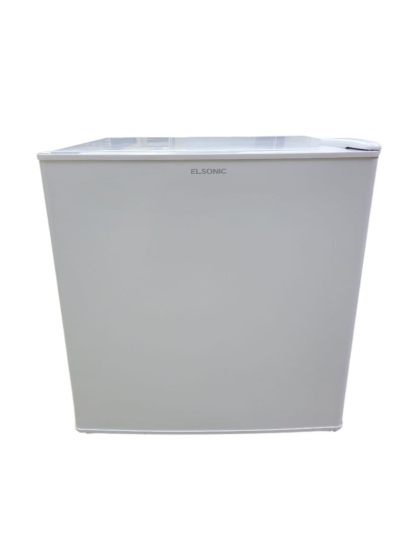 ノジマ ELSONIC 2023年製 ノンフロン冷蔵庫 EJ-R461W 46L