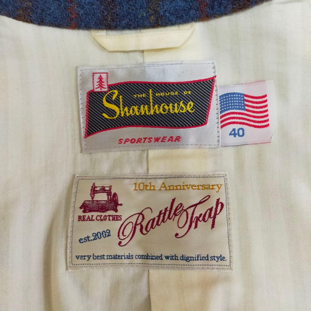 美品　HARRISTWEED×RATTLE TRAP　40　テーラードジャケット