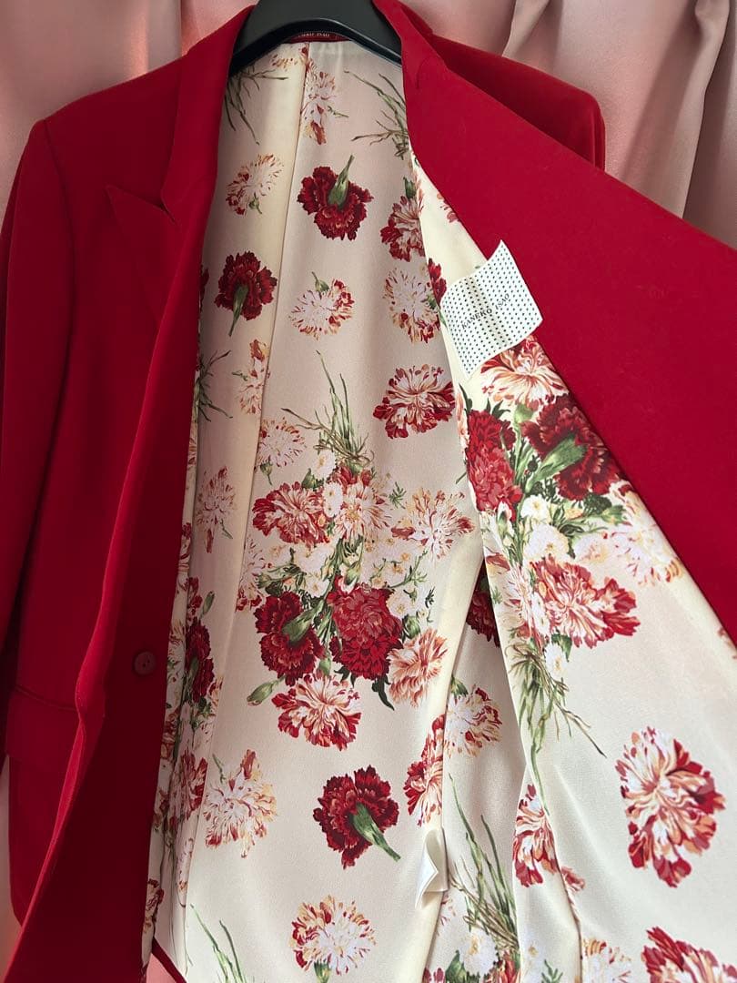 カネコイサオ ジャケット 赤 ☆ 未着用