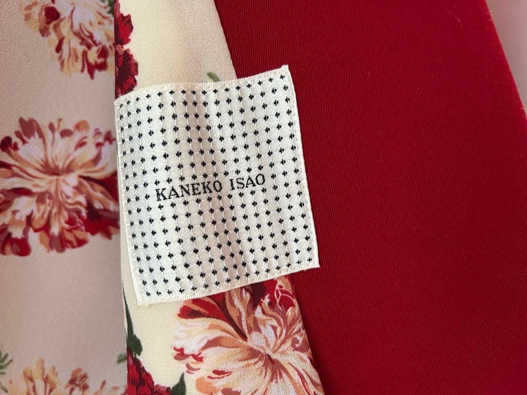 カネコイサオ ジャケット 赤 ☆ 未着用