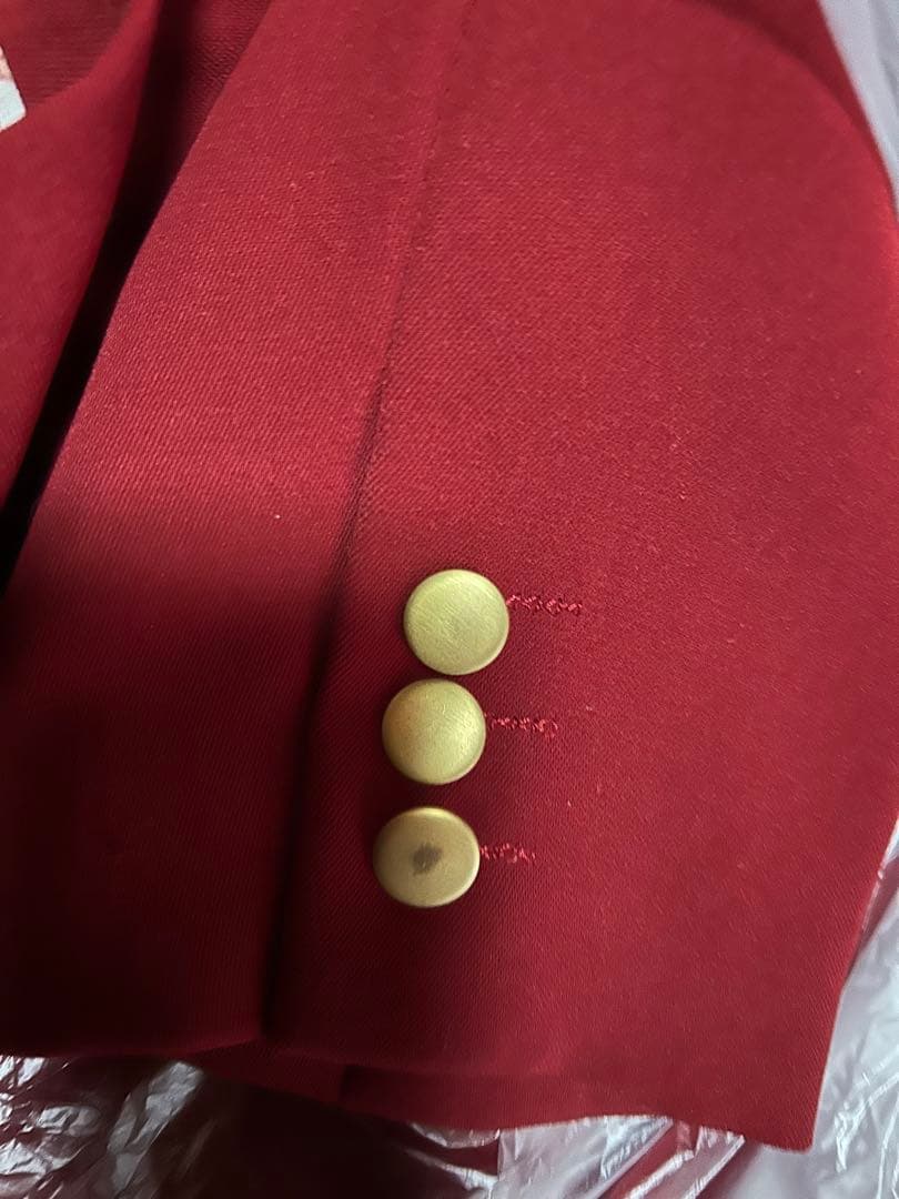 カネコイサオ ジャケット 赤 ☆ 未着用