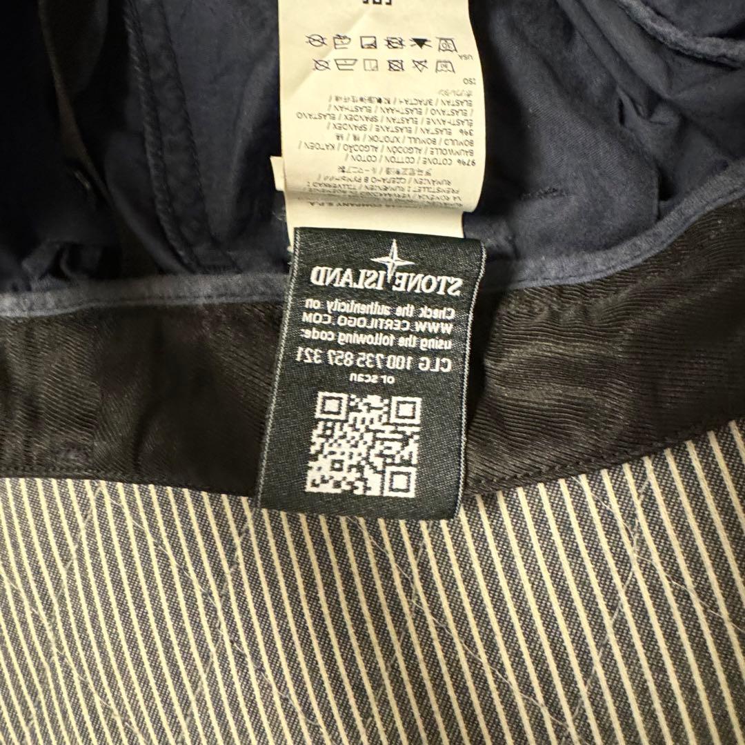 Stone  ネイビー W30 カーゴパンツ