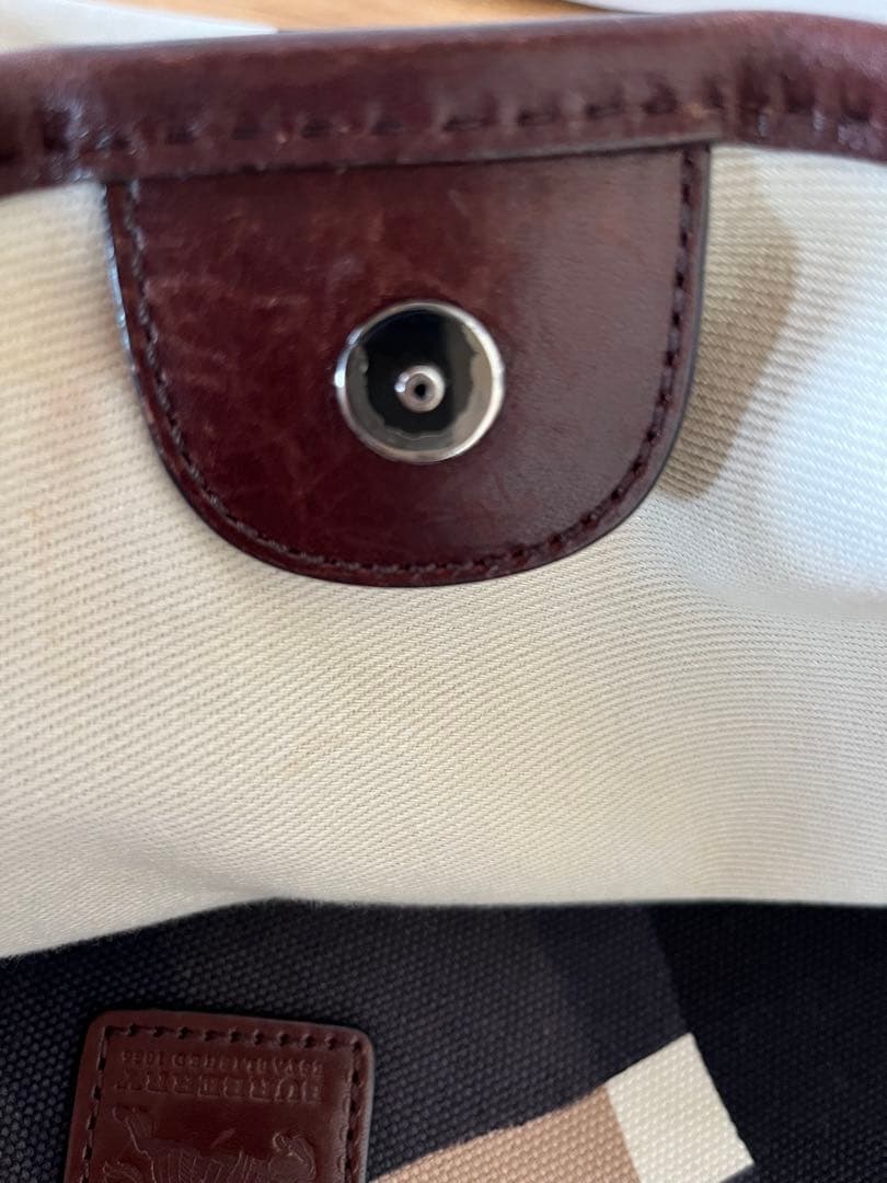 希少　BURBERRY ESTABLISHED メガチェック　トートバッグ