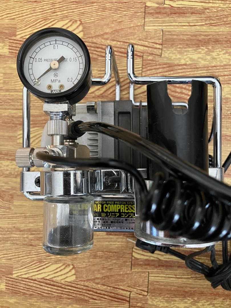 Mr.リニアコンプレッサーL5 エアレギュレーター2 エアブラシ付