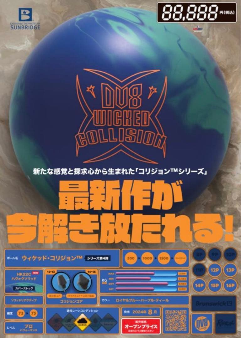 DV8 ウィケッドコリジョン おまけ付き