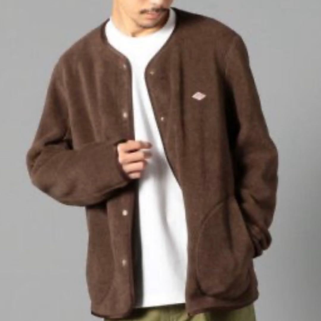 DANTON フリースジャケット サイズ44 ブラウン