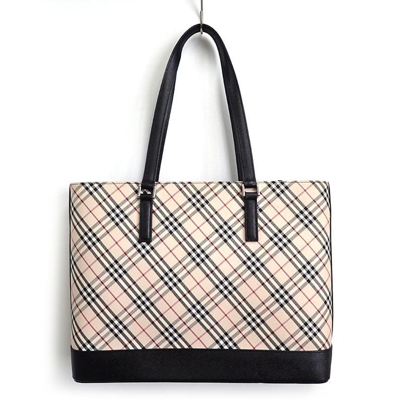 BURBERRY バーバリー トートバッグ ノバチェック A4ファイル対応
