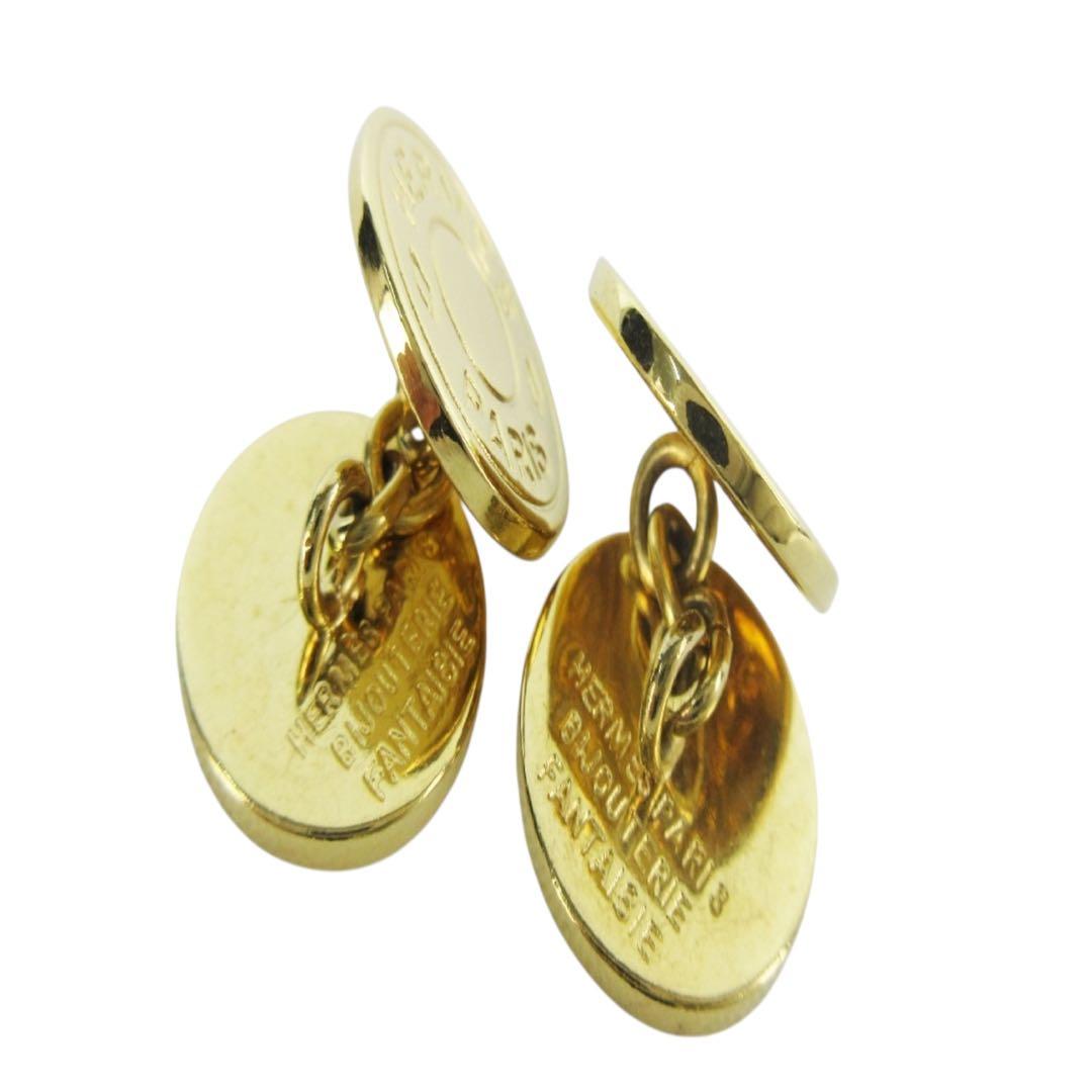 極美品［正規品］HERMÈS エルメス　カフス　セリエ　ゴールド　型