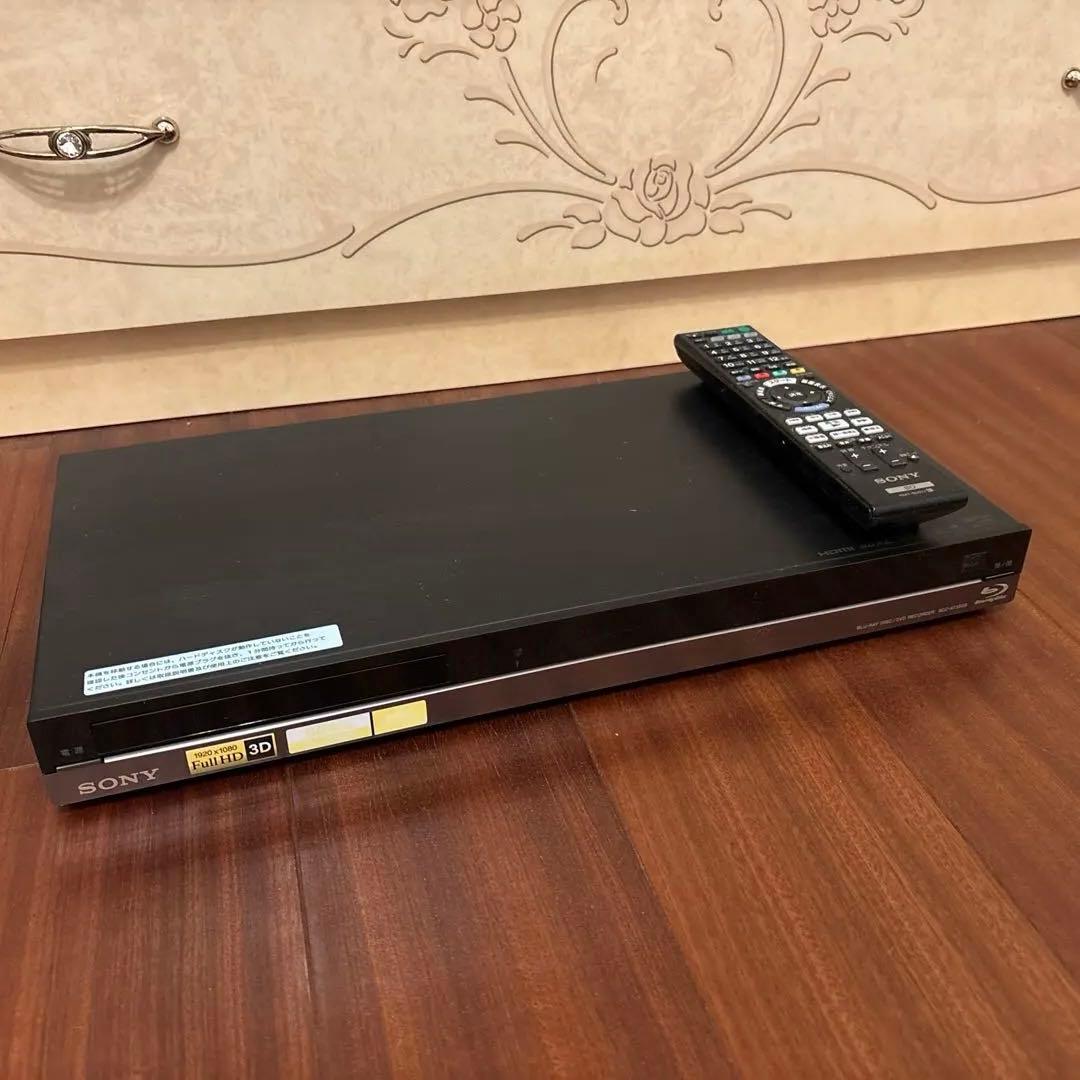 完動品★SONY BDZ-AT350S ブラック ブルーレイレコーダー