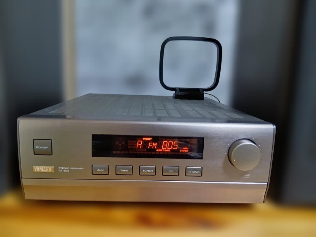 YAMAHA レシーバーアンプと２ウェイスピーカーのセット