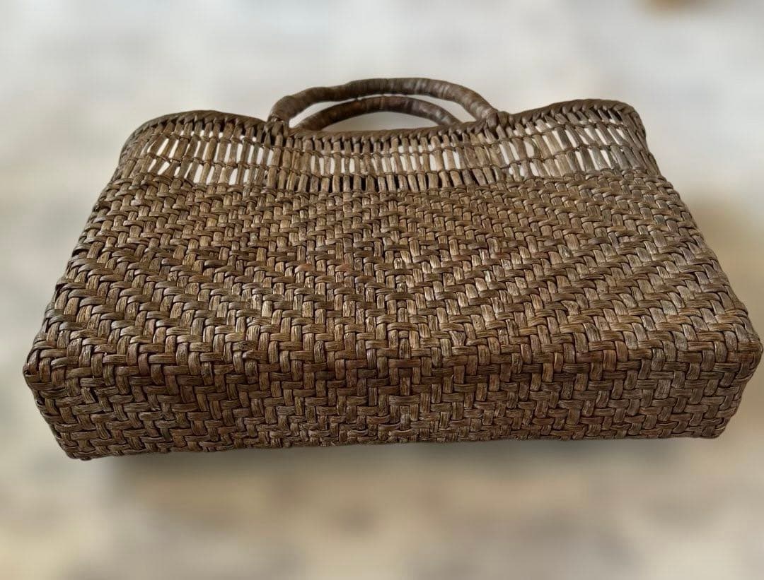 日本製　山葡萄　かごバッグ