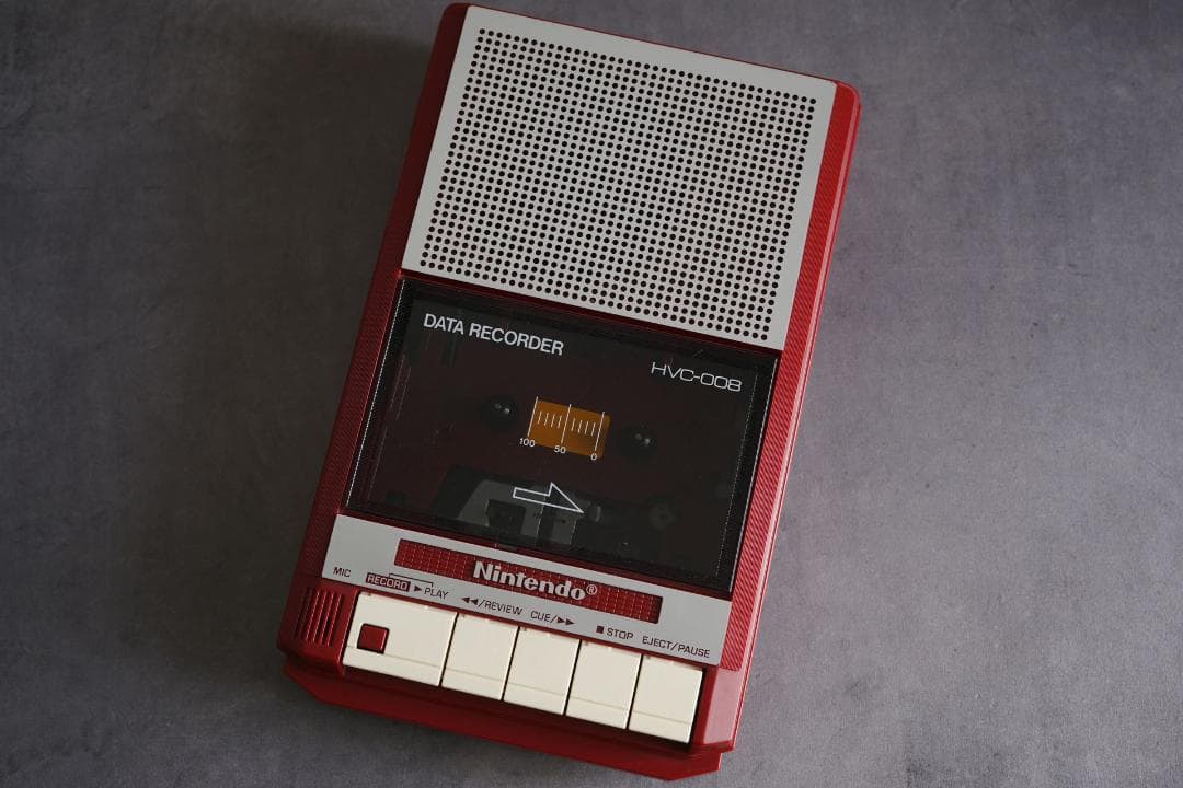 任天堂 データレコーダ・HVC-008 動作品 ニンテンドー カセットレコーダー
