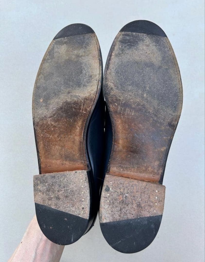 J.M WESTON 180 7/B ネイビー 純正シューツリー付き