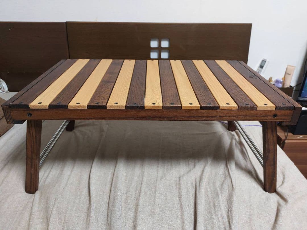 ☆ KIMICAMPゼブラテーブル☆（収納袋付き）