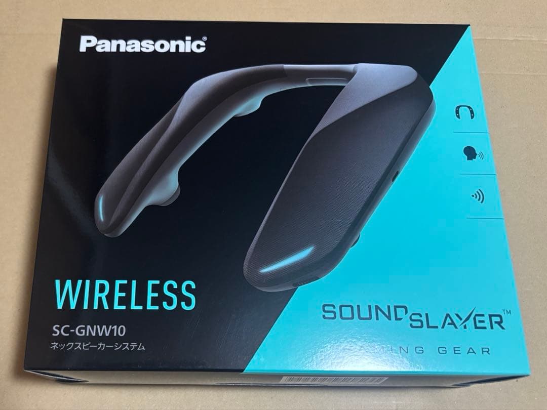 【ほぼ未使用】Panasonic ワイヤレスネックスピーカー SC-GNW10