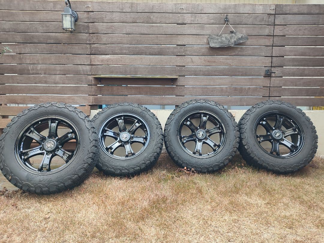 BFグッドリッチ タイヤ265/60R18 キーラーフォースホイール4本セット