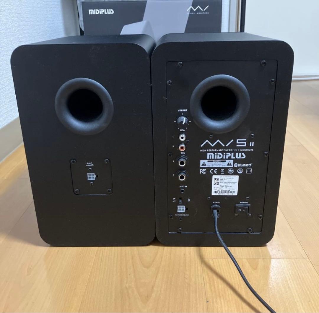 MIDIPLUS MI5 スタジオモニタースピーカー ブラック