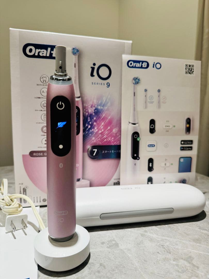 Oral-B iOシリーズ 9 電動歯ブラシ ピンク