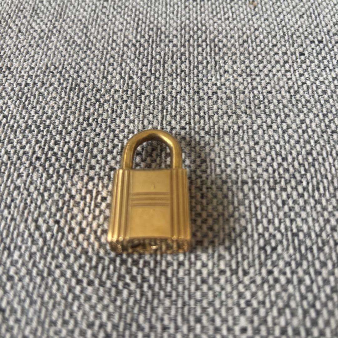 HERMES 107 鍵なし　ゴールドパドロック