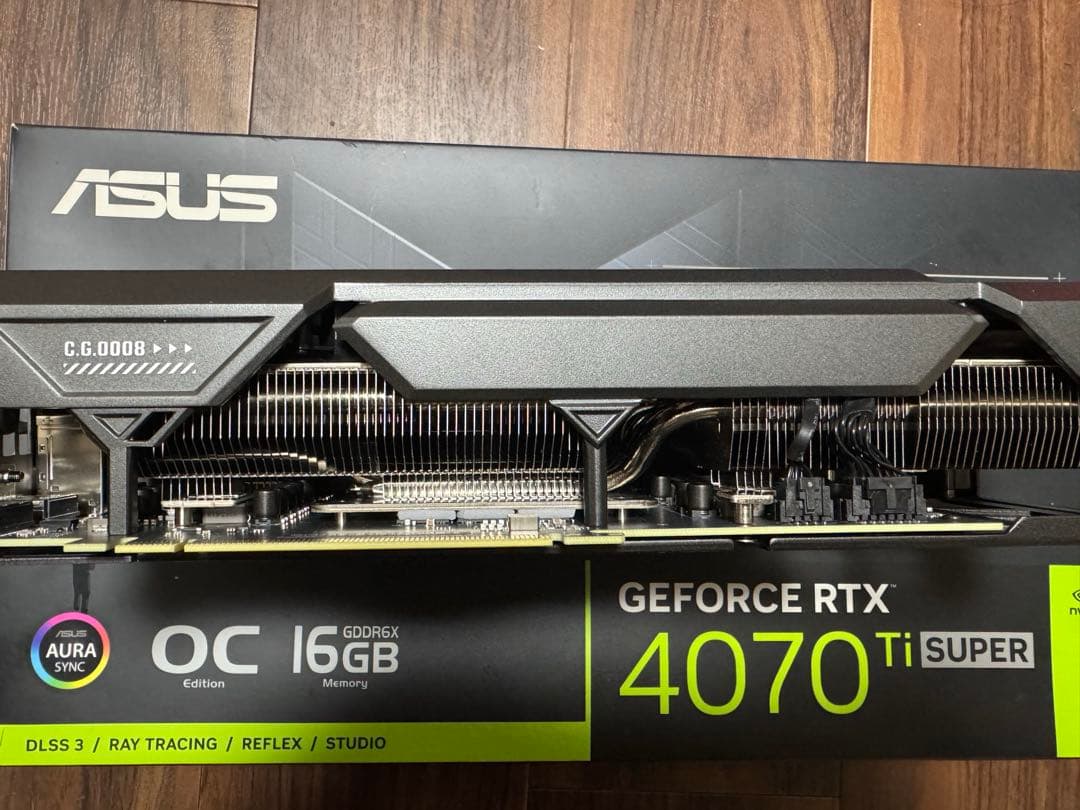 グラフィックボード・グラボ・ビデオカード ASUS TUFGaming GeForce RTX 4070 Ti Super