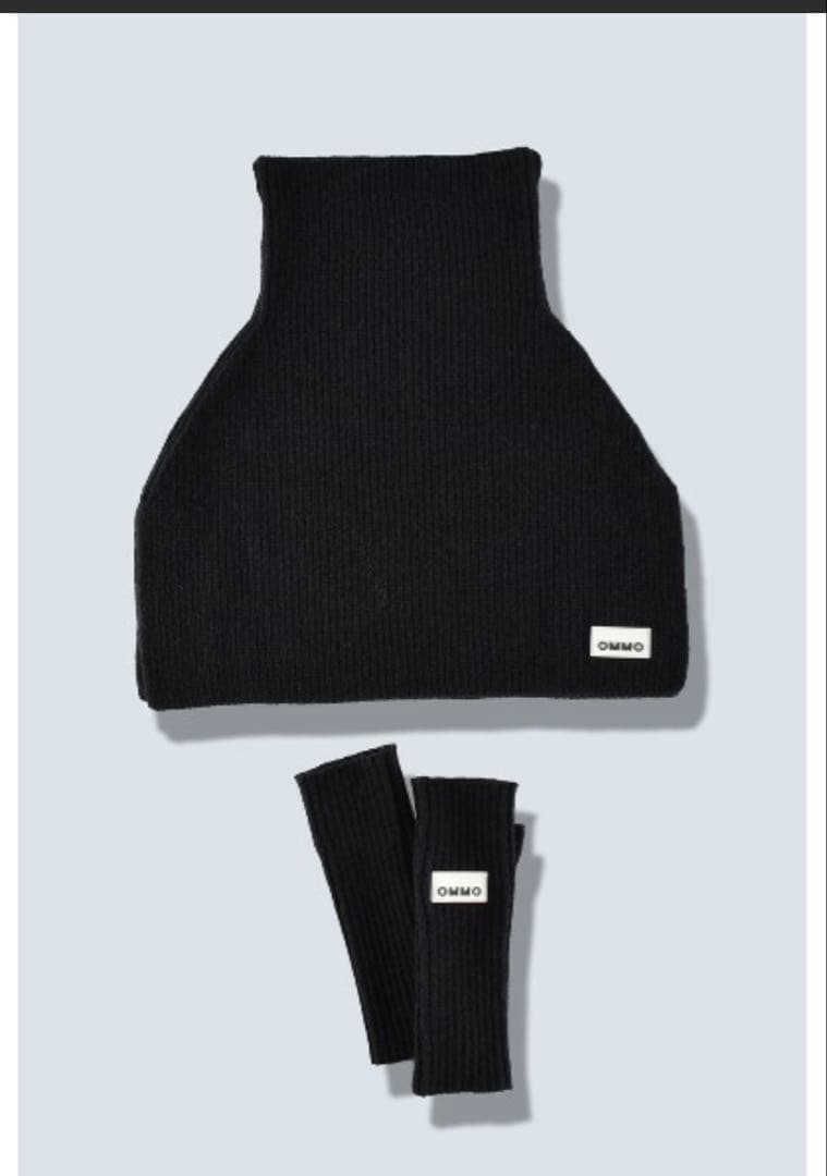 OMMO 完売品CAPE ARM WORMER SET ブラック