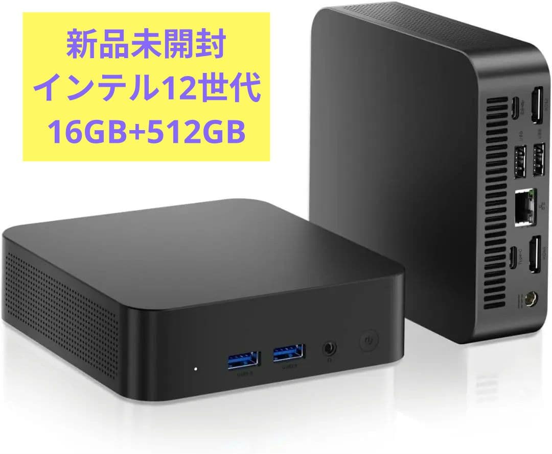 新品　ミニPC 12世代インテルAlder Lake N100 T9
